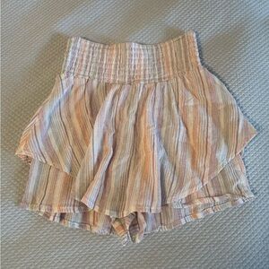 BCBGeneration Multicolor Textured Shorts